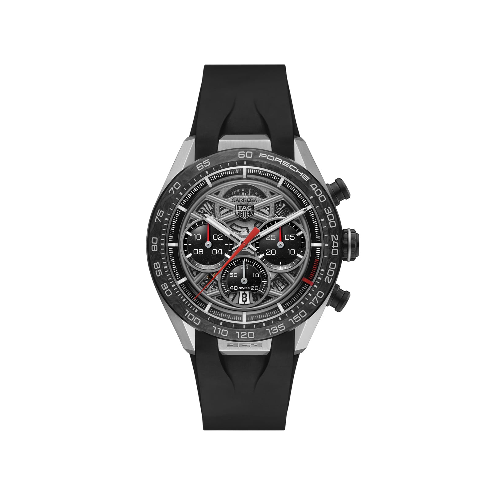 TAG Heuer Replica Watch Carrera Chronograph X Porsche 963 Automatic 44 mm Steel(1:1 replica) - Top club