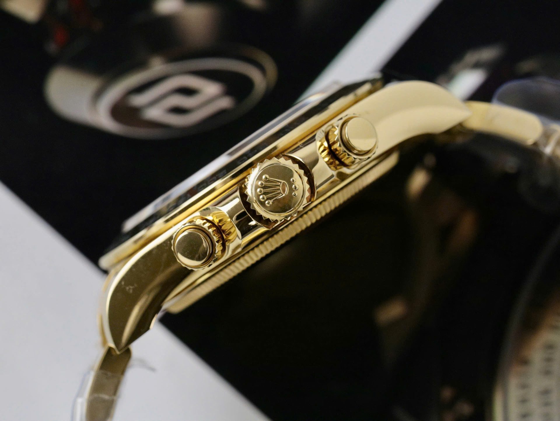 Rolex Best Replica Watch Daytona 126508 Yellow Dial Oyster Strap 40mm - Top club