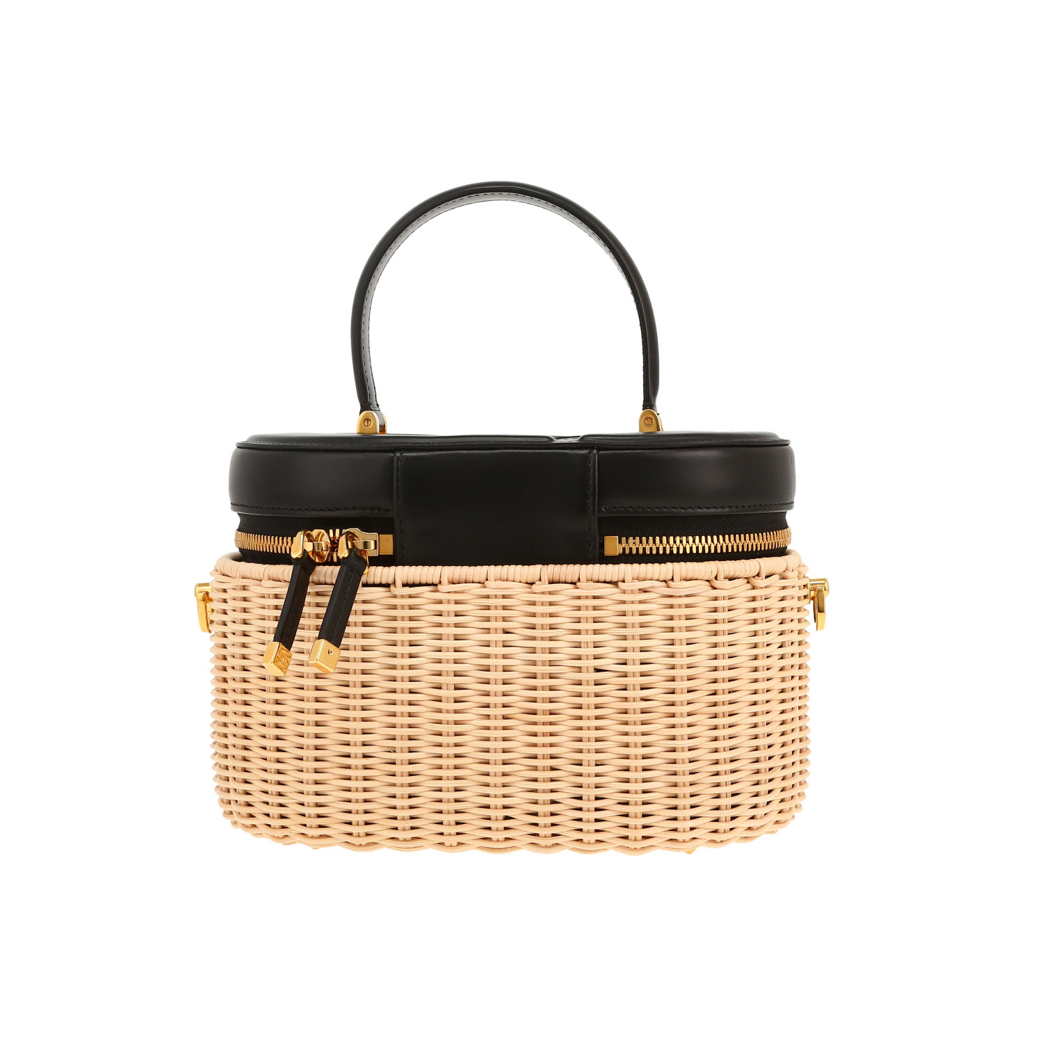 Dior Edition limitée shoulder bag wicker and black leather1:1High-quality replica