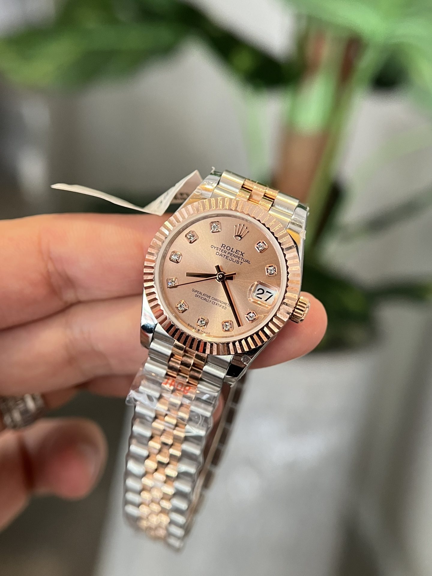 Rolex Best Replica Watch DateJust Gold Wrapped Womens GM Factory 31mm - Top club