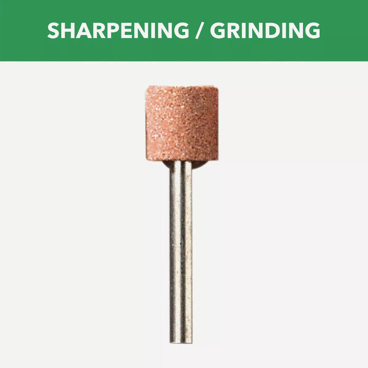 Dremel 3/8 In. 3/8 In. Aluminum Oxide Grinding Stone