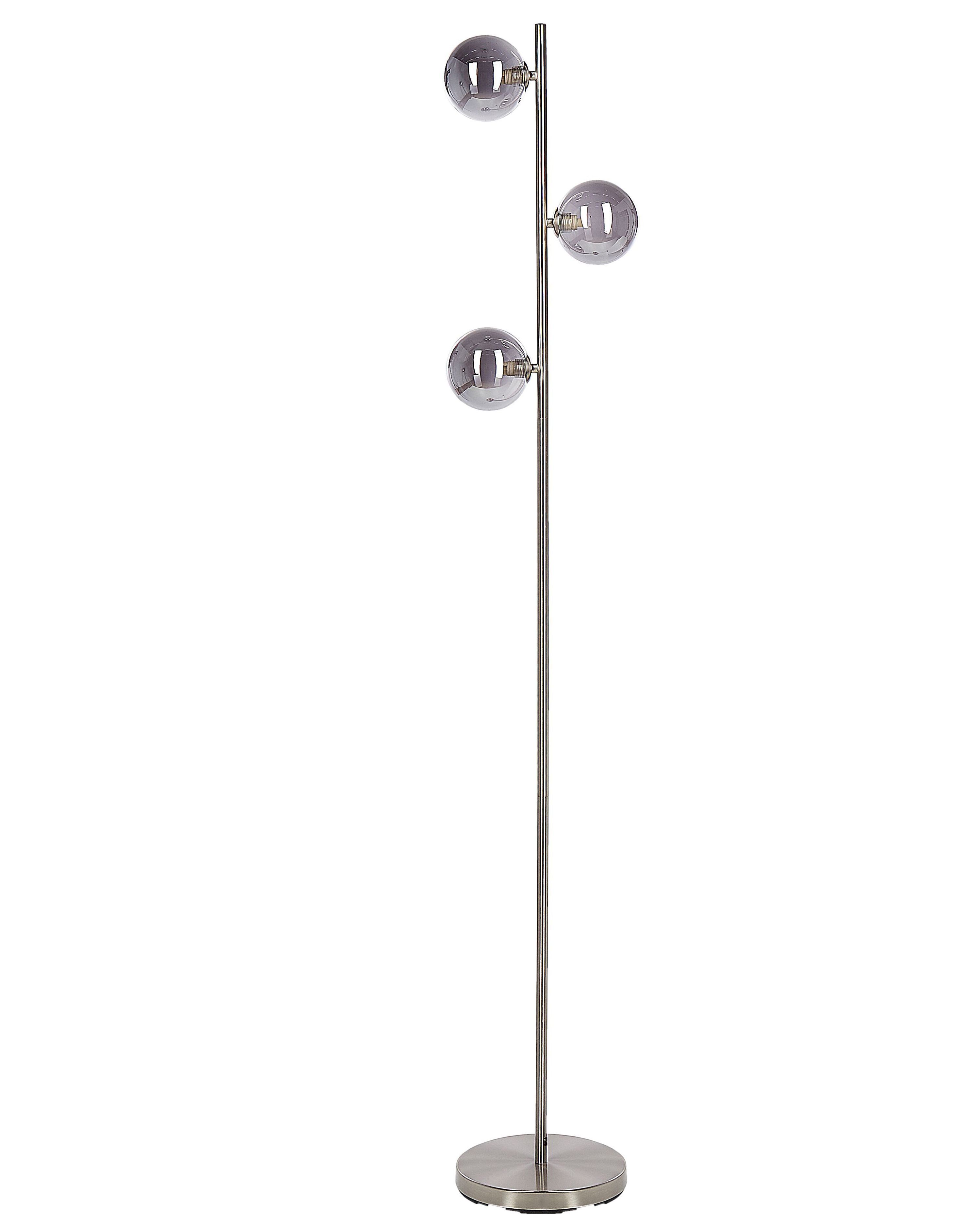 Floor Lamp RAMIS Metal Silver