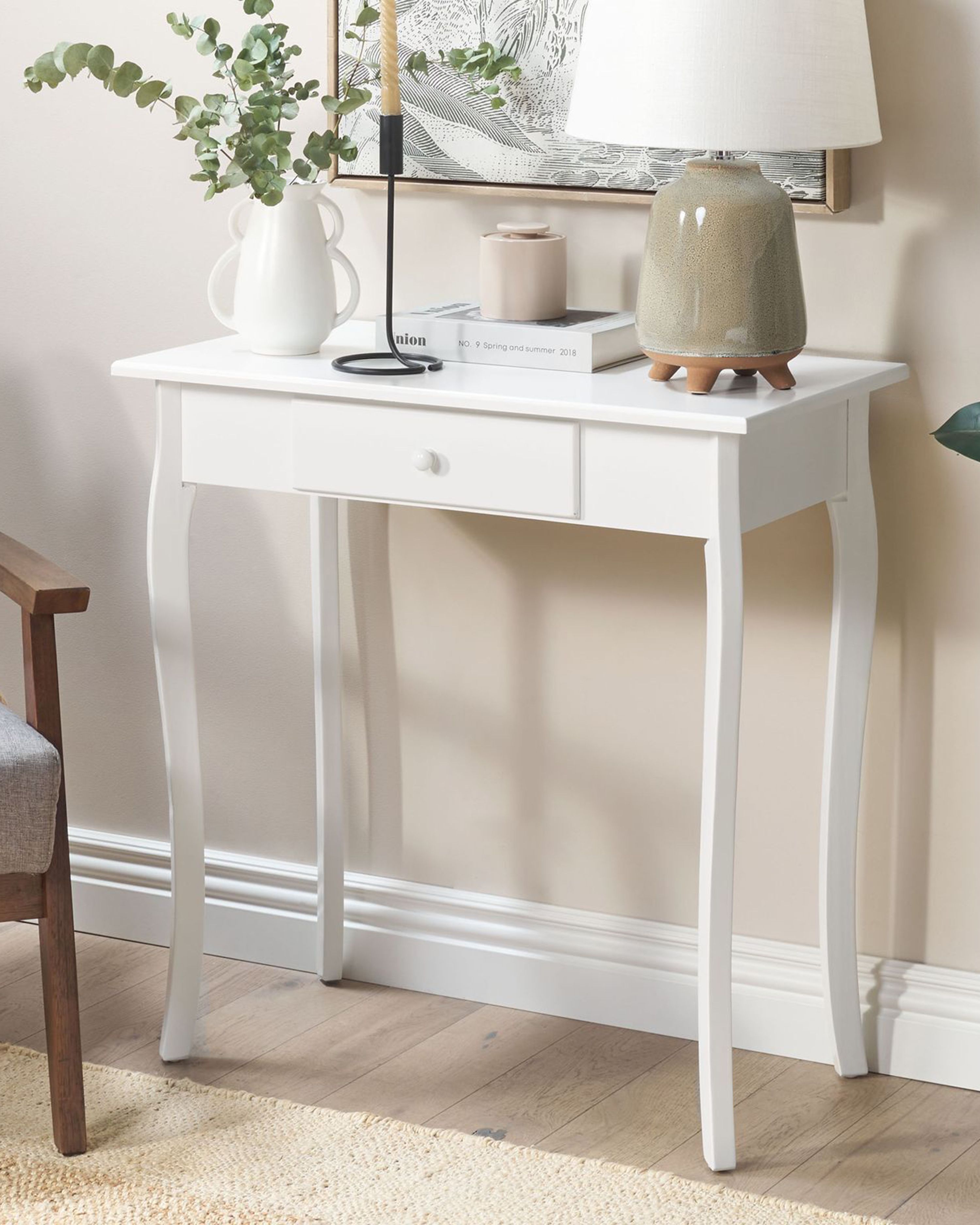 Console Table ALBIA White