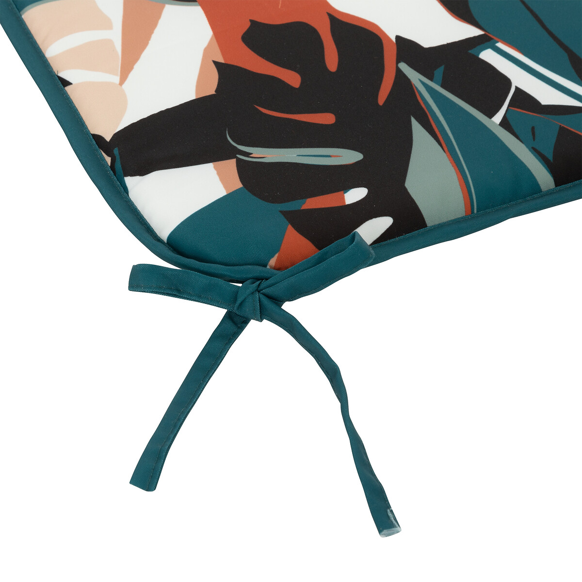 Outdoor chair pad Teal blue, 38x38 cm