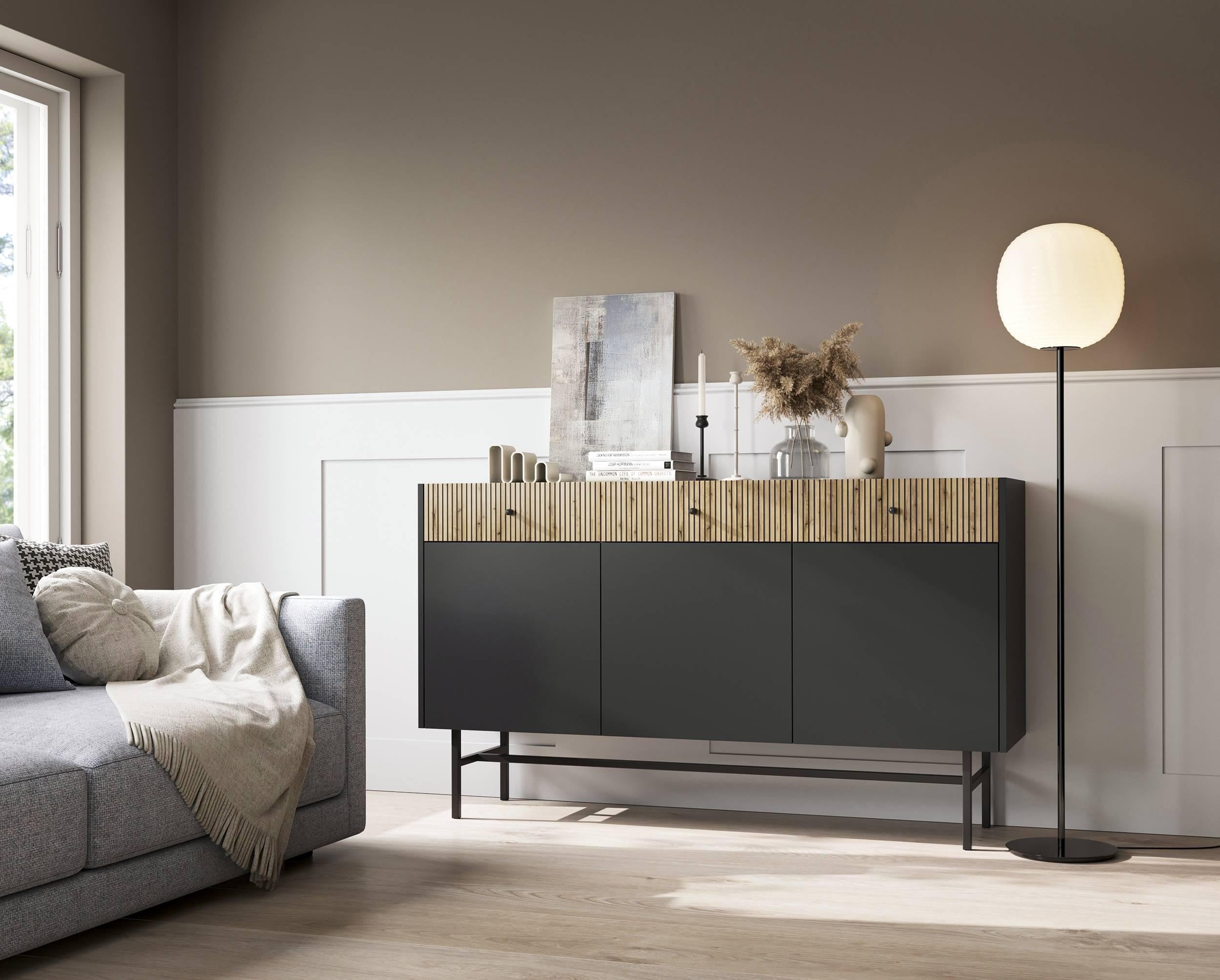Blokker Scandiva Dressoir 3-deurs - Naturel