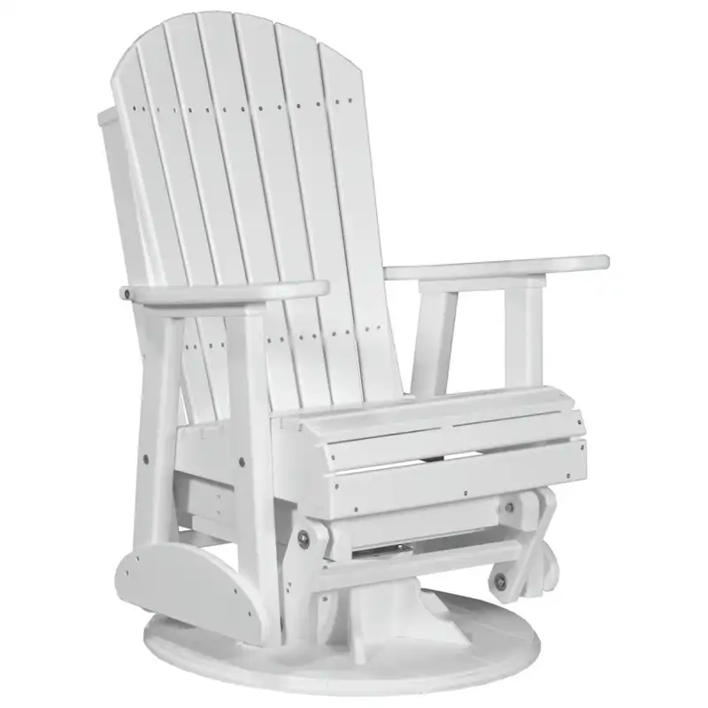 Poly Lumber Adirondack Swivel Glider Chair - 30W x 28D x 44H - Image 23 Poly Lumber Adirondack Swivel Glider Chair - 30W x 28D x 44H - Image 23