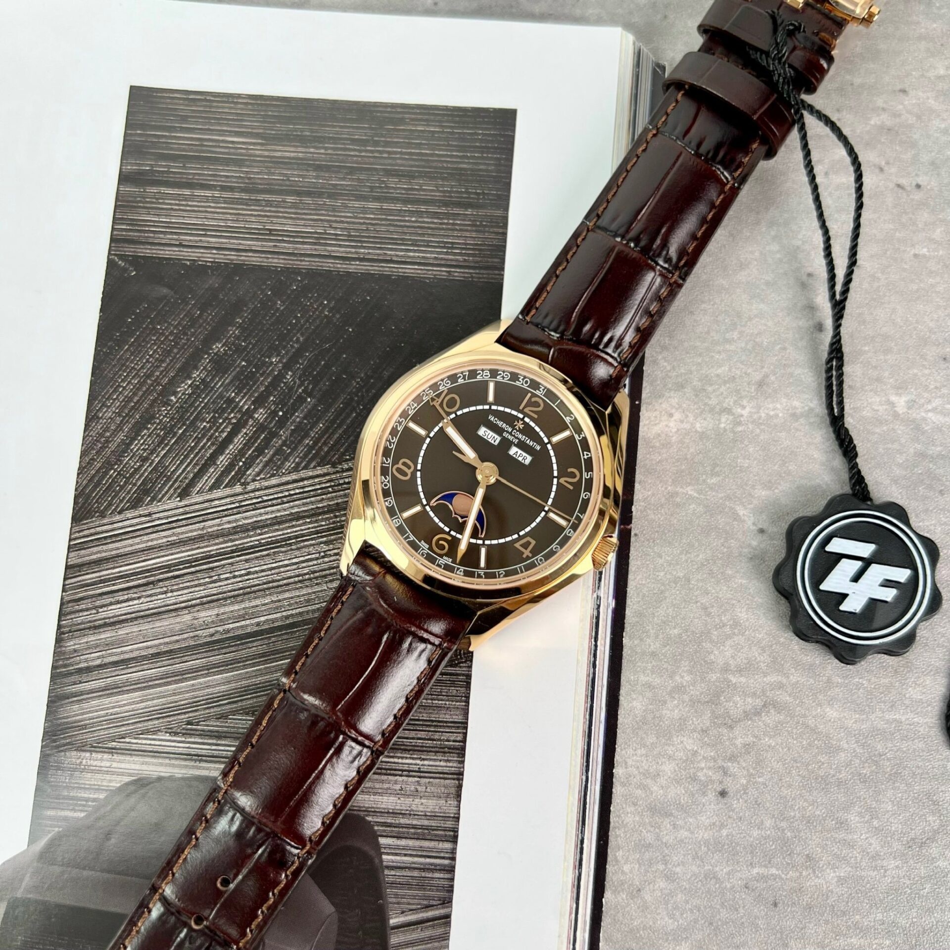 Vacheron Constantin 4000E Replica Watch Chocolate Dial ZF Factory 40mm - Top club