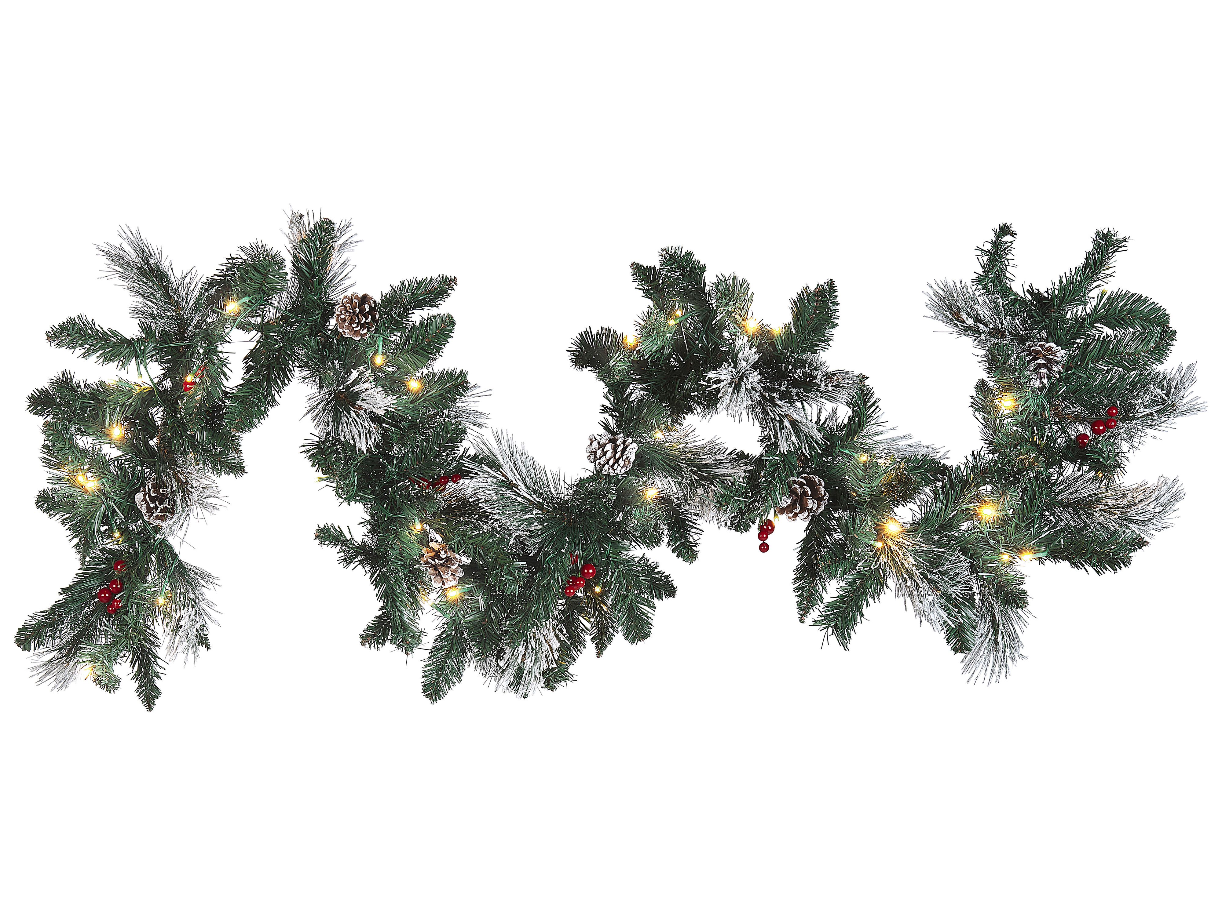 Christmas Garland LED WAPTA 180 cm Green