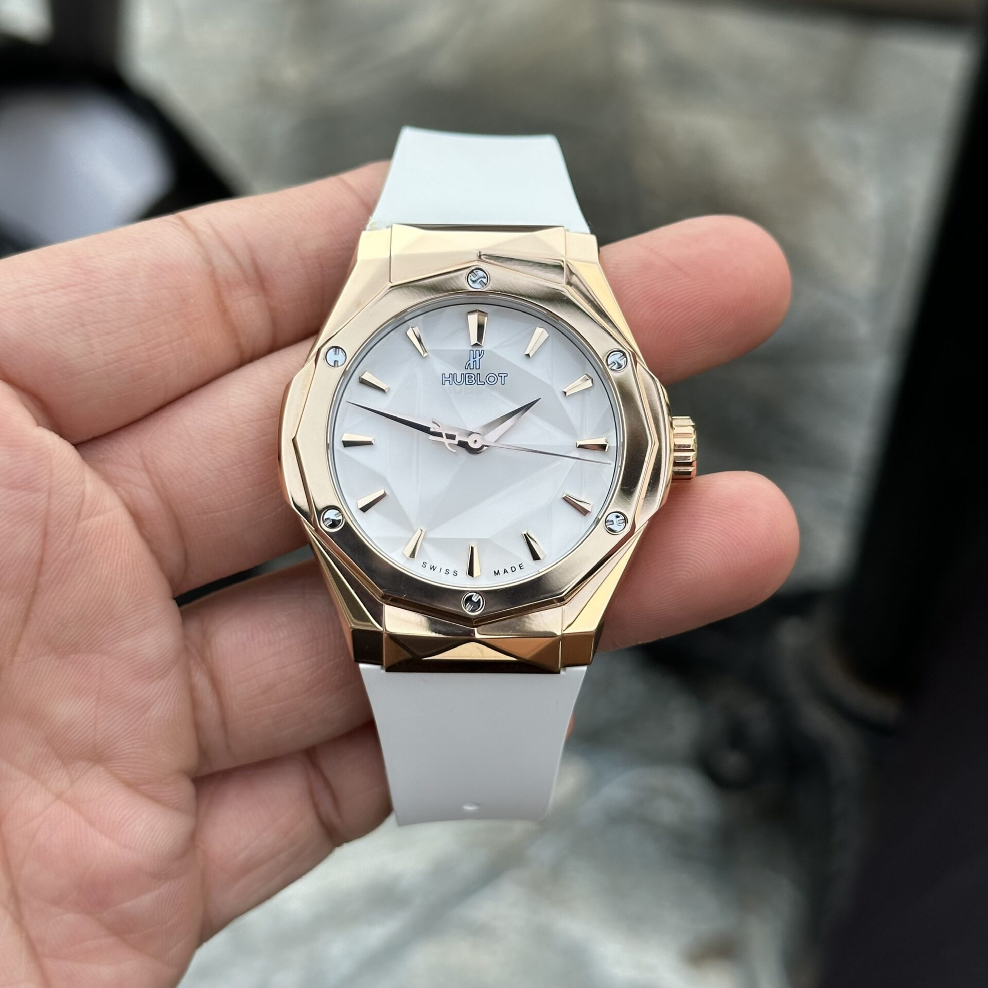 Hublot Replica Watch Orlinski King Gold White Dial APS Factory 40mm - Top club