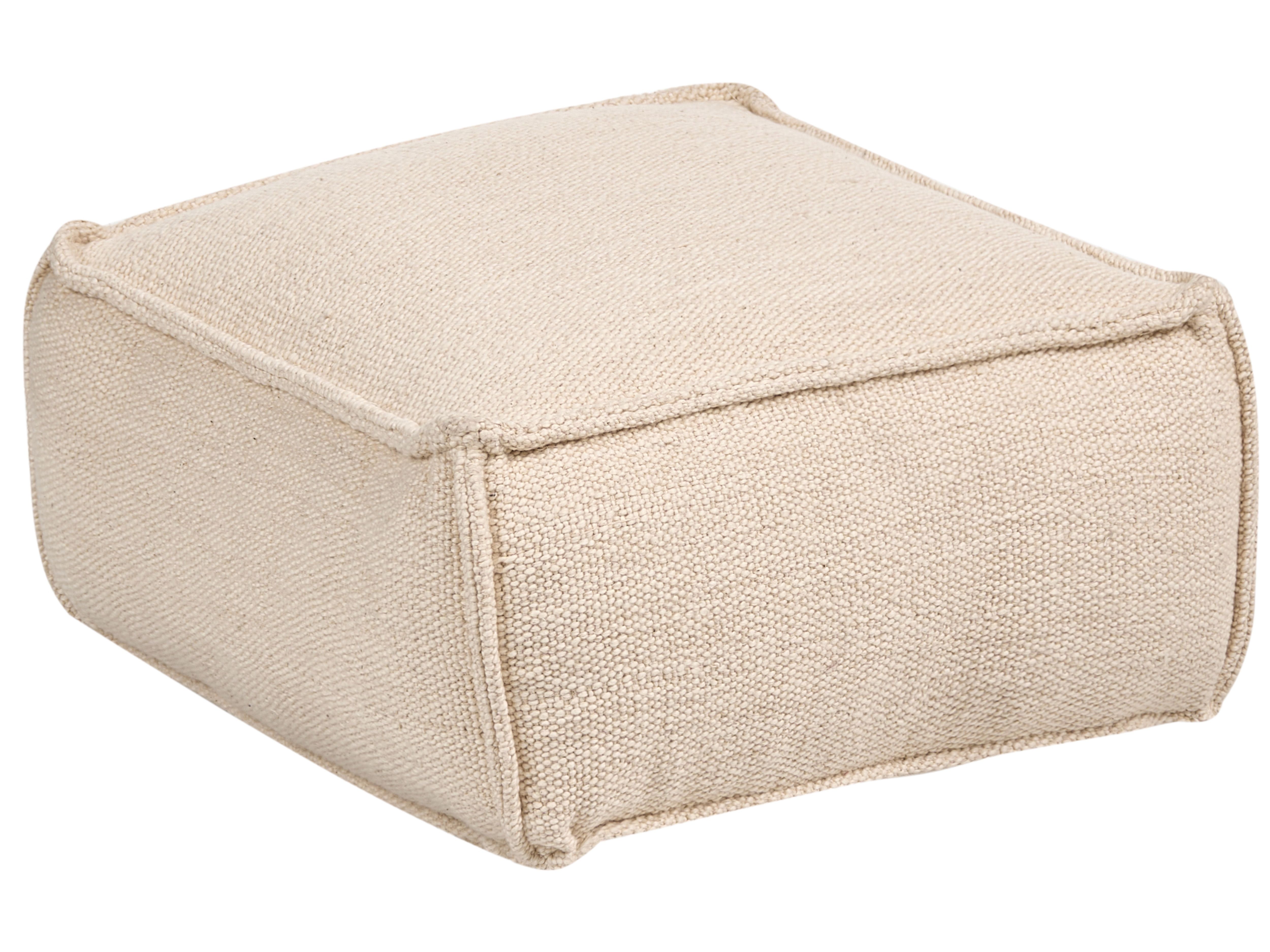 Pouffe SHERALI Cotton Beige