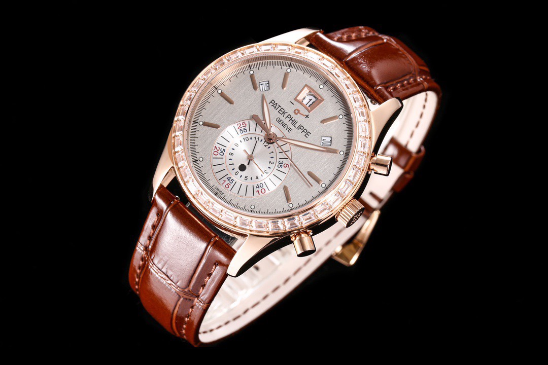 Patek Philippe Replica 1:1 Watch Complications 5961R with Stone Factory TW 40.5mm - Elite Watch Atelier