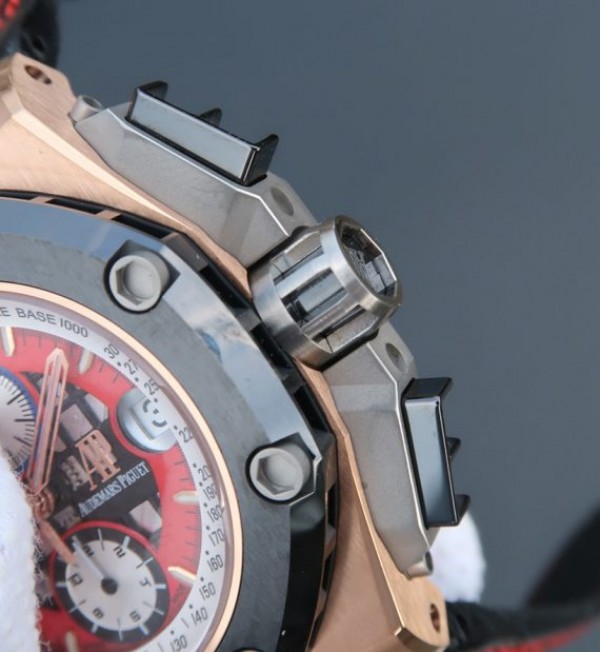 Replica Audemars Piguet JF Royal Oak Offshore 26078 RG Skeleton Dial A3126 - Top club