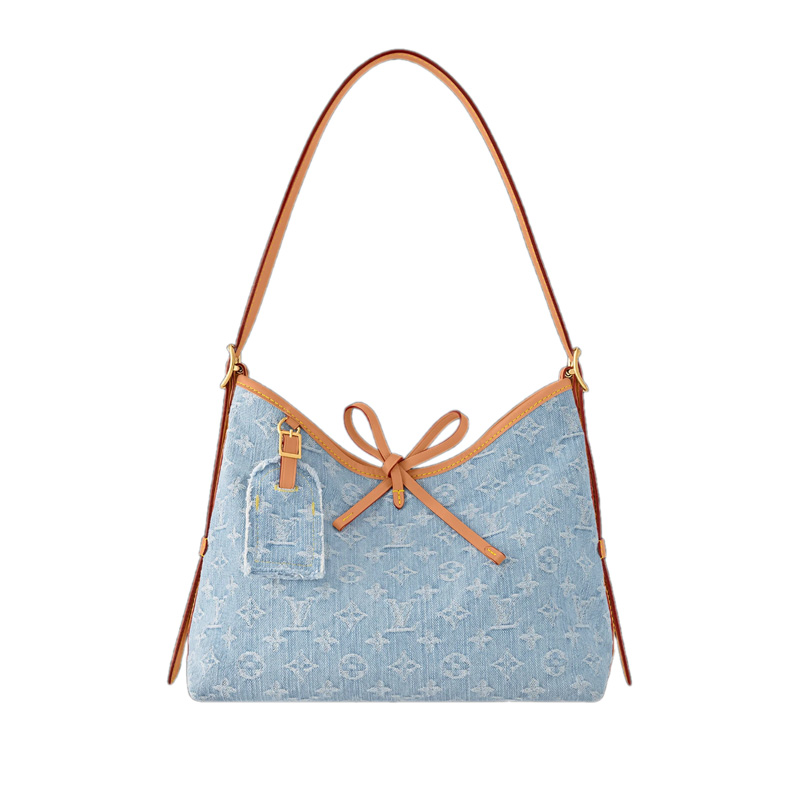 CarryAll PM Bag Blue Monogram Denim Organic Cotton1:1High-quality replica