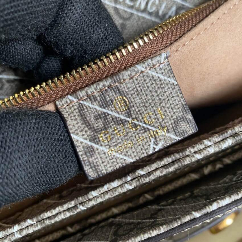 Replica Gucci X Balenciaga Horsebit 1955 Shoulder Bag 6022041:1High-quality replica