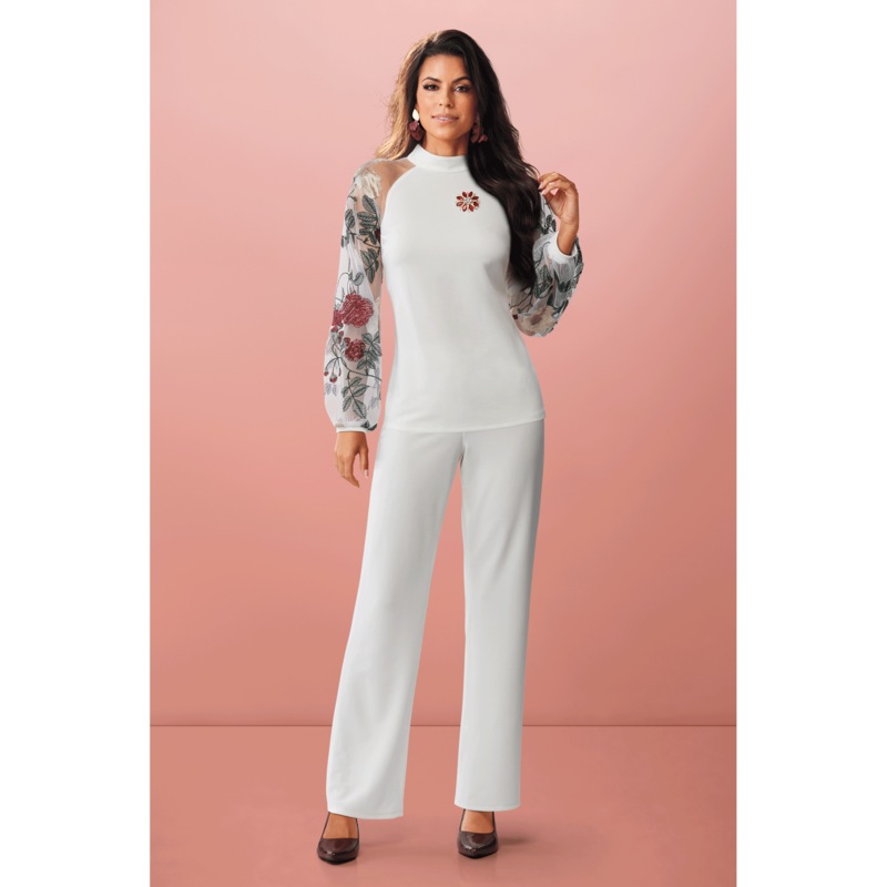 Floret Pant Outfit - MIDNIGHT VELVET CATALOG