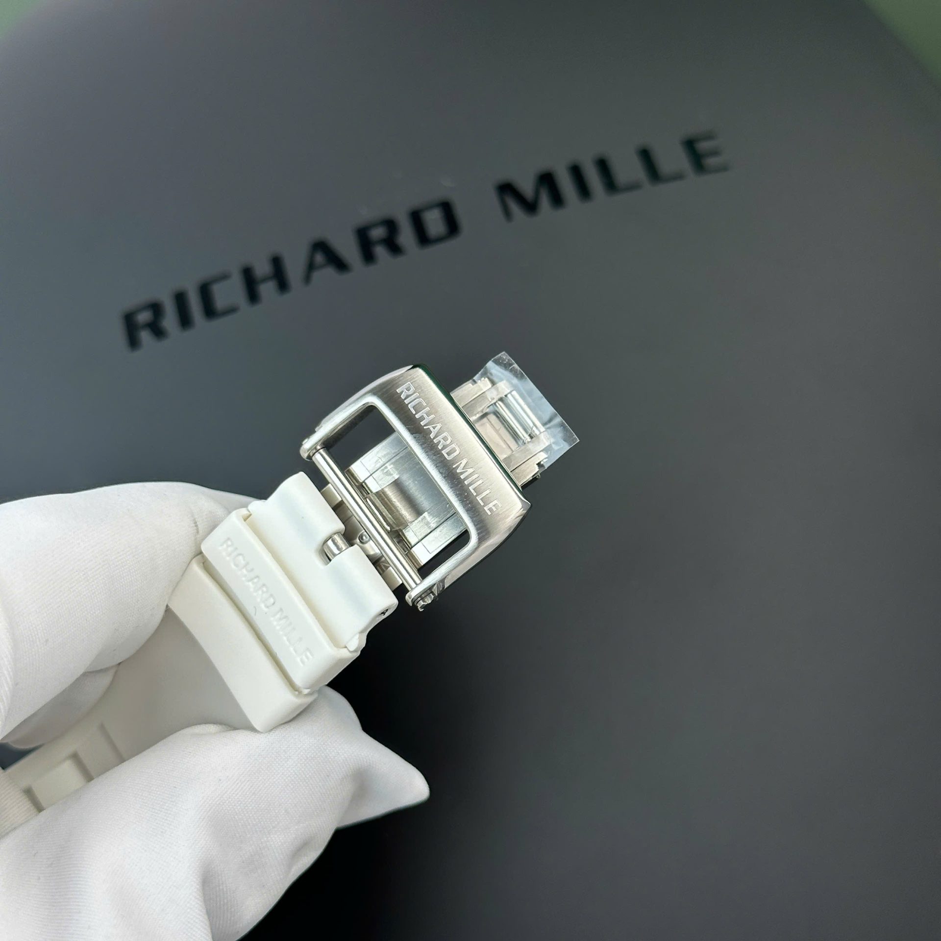Richard Mille RM055 Bubba Watson Best Replica Watch White Ceramic BBR Factory 42,7 49,7 - Top club