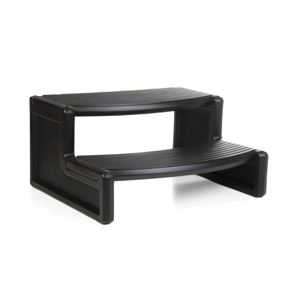 Confer Plastics Resin Multi Purpose Spa and Hot Tub Handi-Step Steps, Black - Image 2