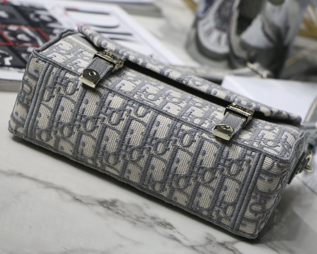 Small Diorcamp Bag Blue/Grey For Women‎ 9in/23cm CD1:1High-quality replica