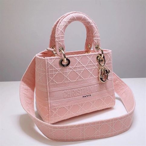 Medium Lady D-Lite bag Pink – DB0011:1High-quality replica