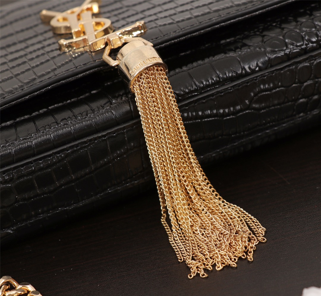 Replica Ysl Kate Medium Bag With Gold Tassel- 4Colors1:1High-quality replica