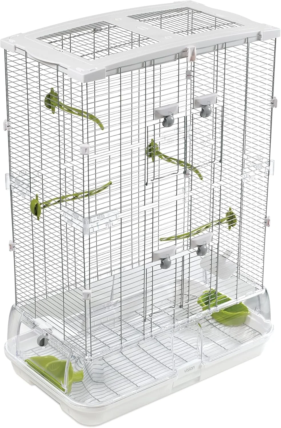 Bird Cage, Medium, Olive - M02