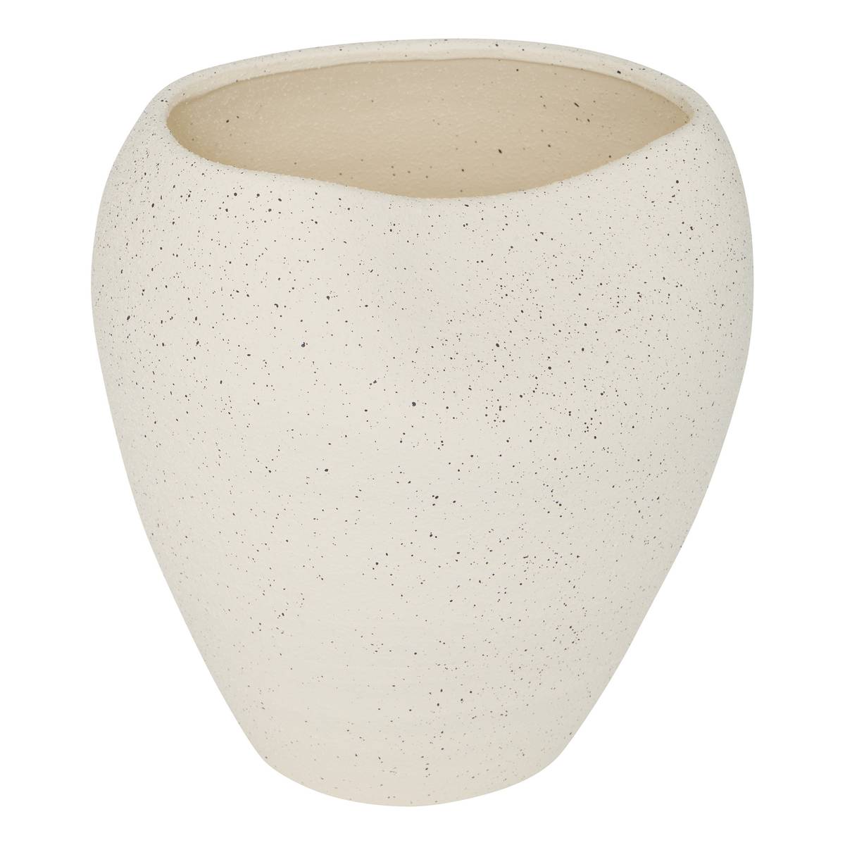 Vase "Sien" White Stoneware (ceramic), H.29.5 cm