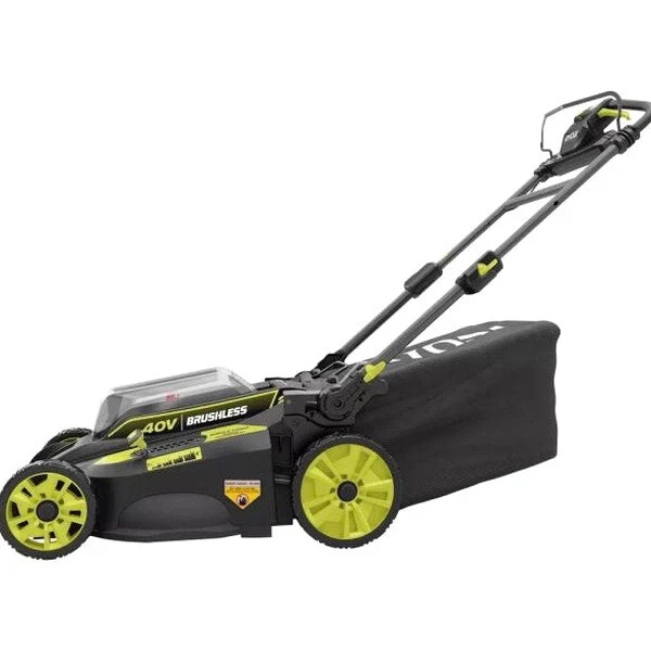 RYOBI 40V 20 in Self-Propelled Mower/Trimmer/Blower Kit, 2 Batteries, 2 Chargers - RY401120-Y/Ry40270/RY40407BTLVNM - Image 5 RYOBI 40V 20 in Self-Propelled Mower/Trimmer/Blower Kit, 2 Batteries, 2 Chargers - RY401120-Y/Ry40270/RY40407BTLVNM - Image 5
