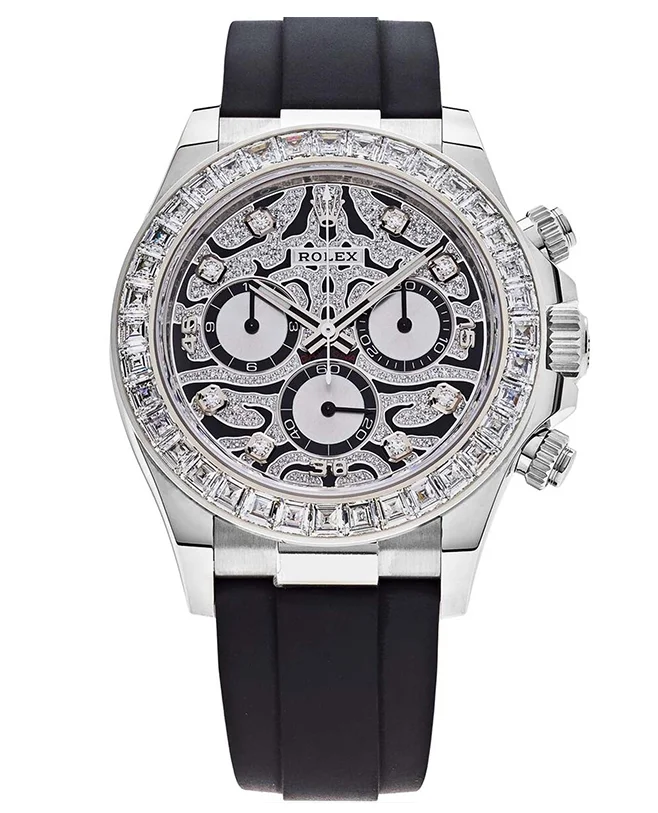 Rolex Daytona Eye of the Tiger White Gold 116589TBR(1:1 replica) - Elite Watch Atelier