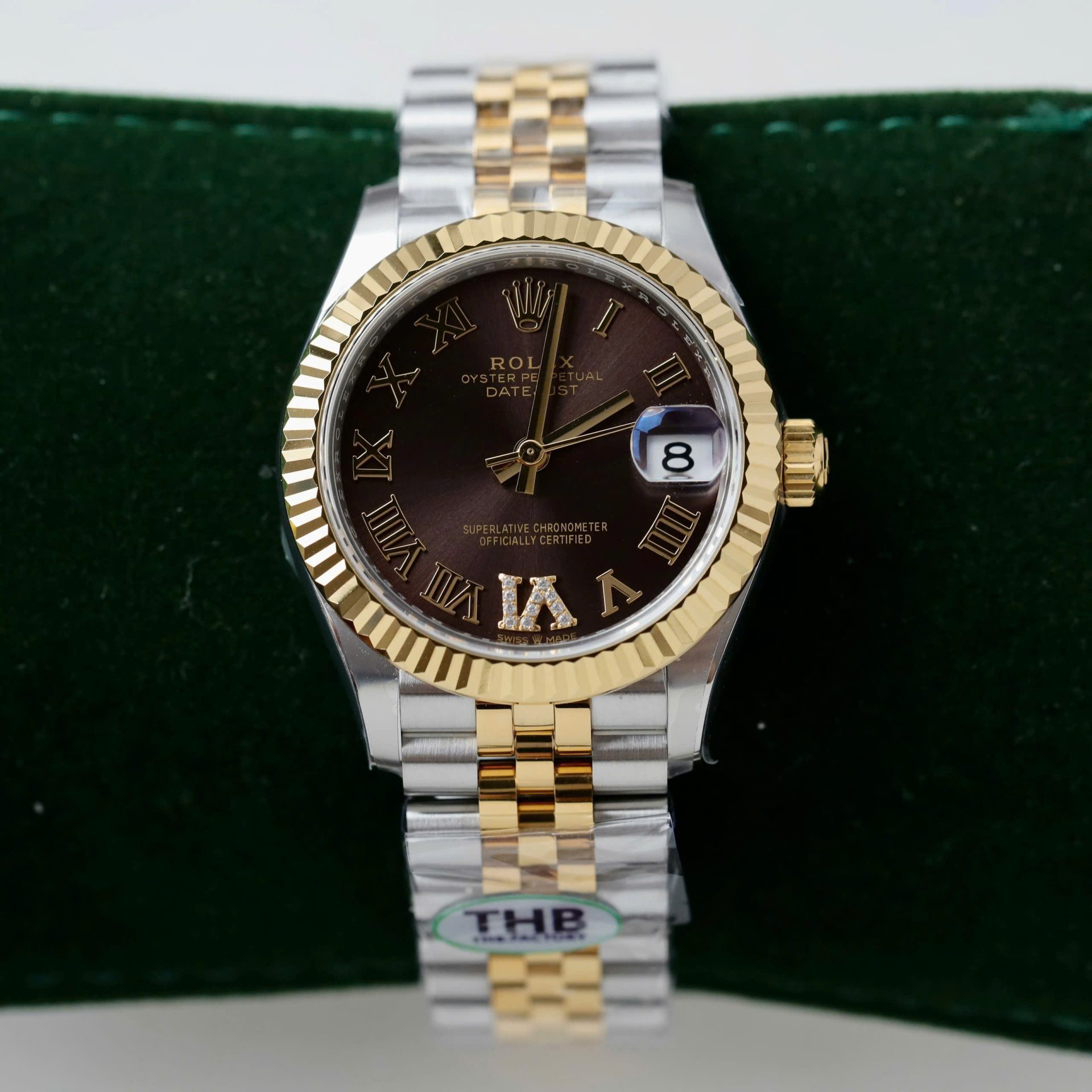 Rolex DateJust Best Replica Watches Jubilee Strap THB Factory 31mm - Elite Watch Atelier