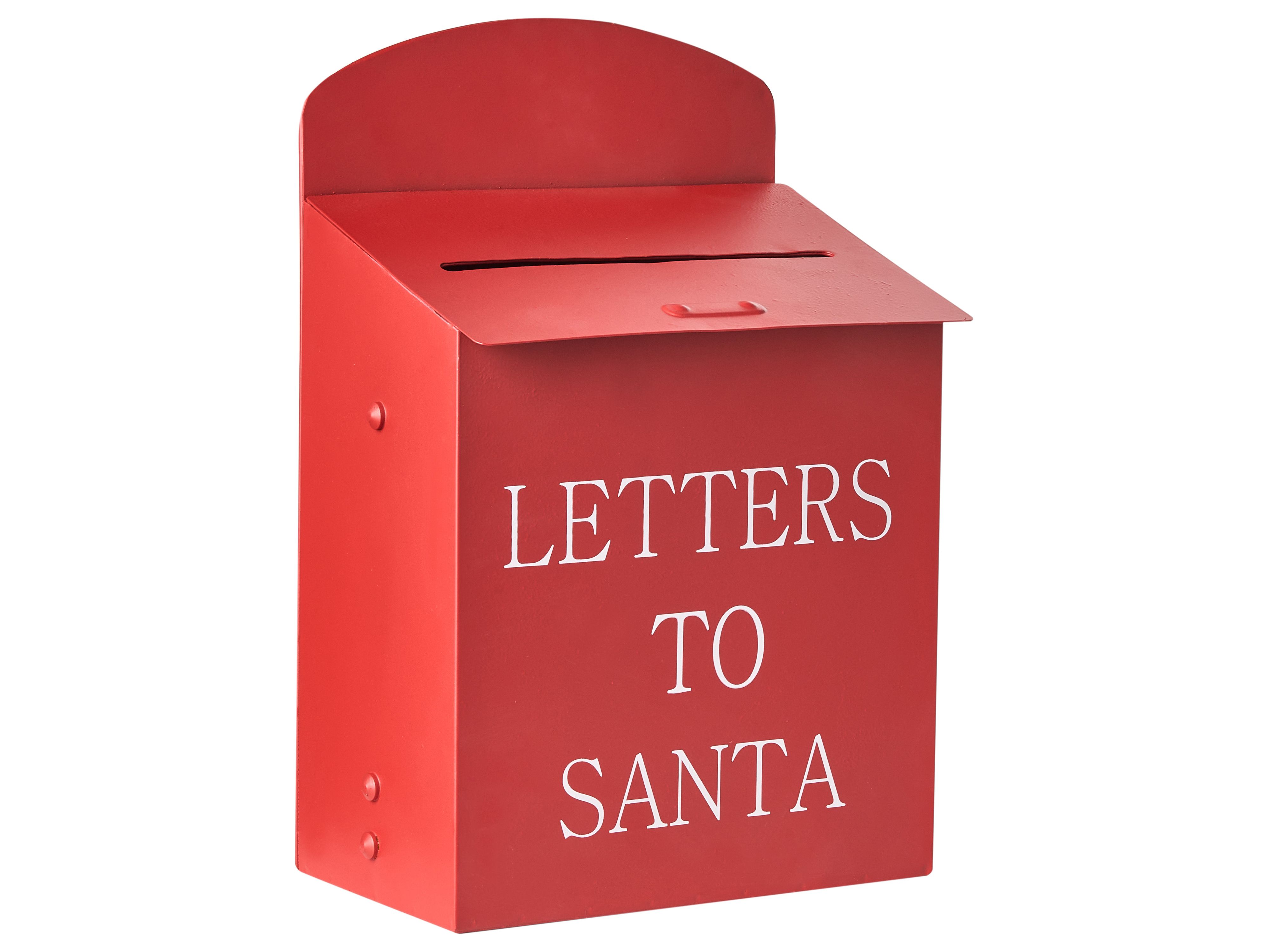Santa Post Box FORSSA 30 cm Red