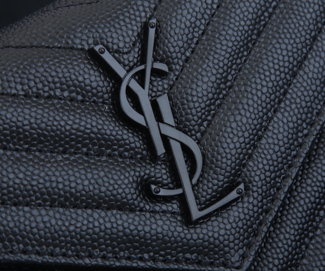 Replica Ysl Envelope Chain Wallet In Grain De Poudre Embossed Leather 18881:1High-quality replica