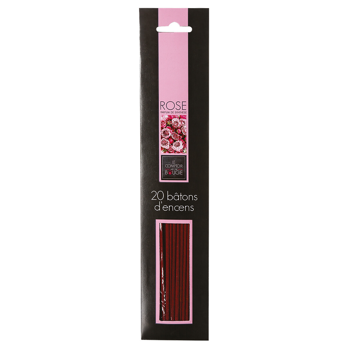 Set of 20 incense sticks Pink, H.25 cm