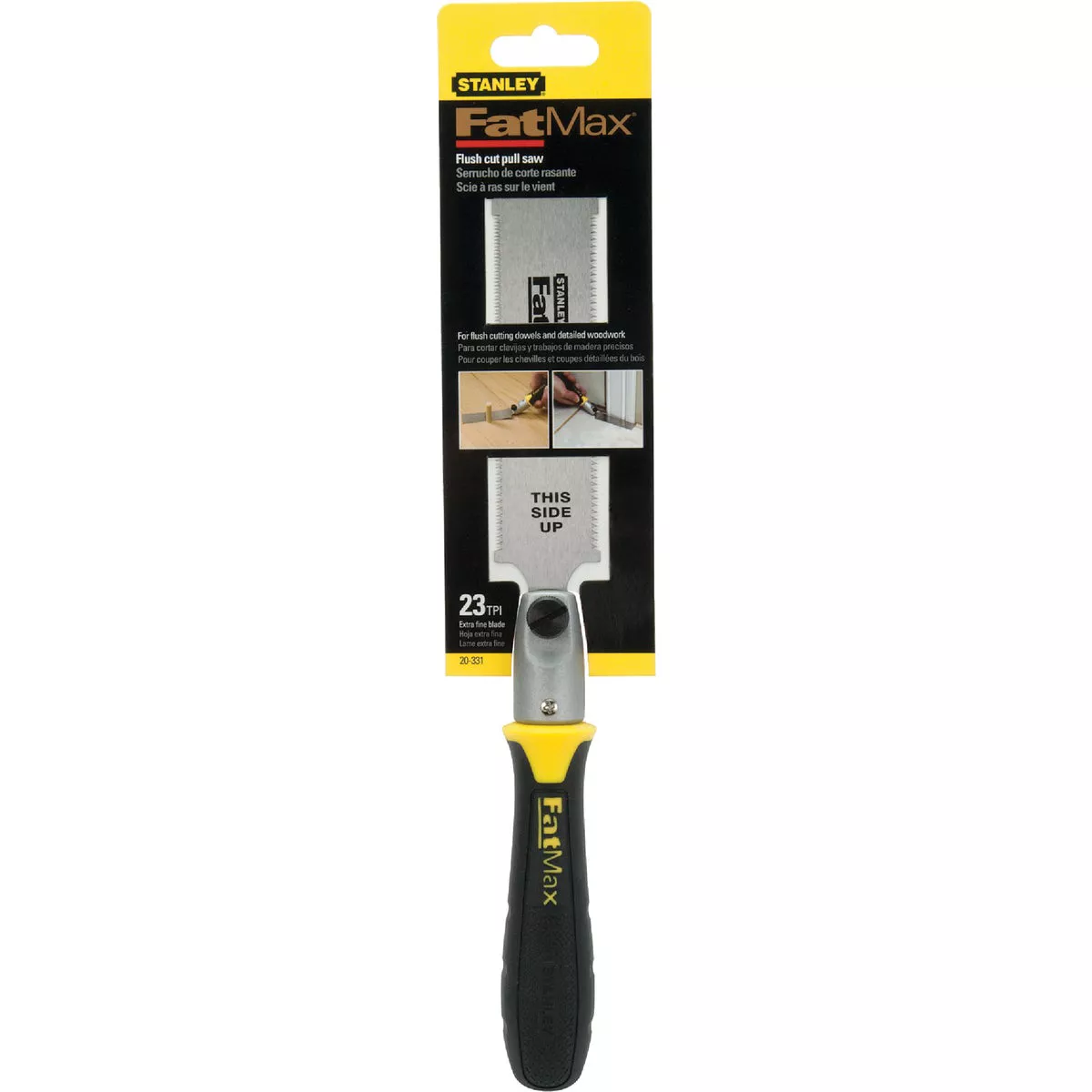Stanley FatMax 4-3/4 In. 23 TPI Mini Pull Saw