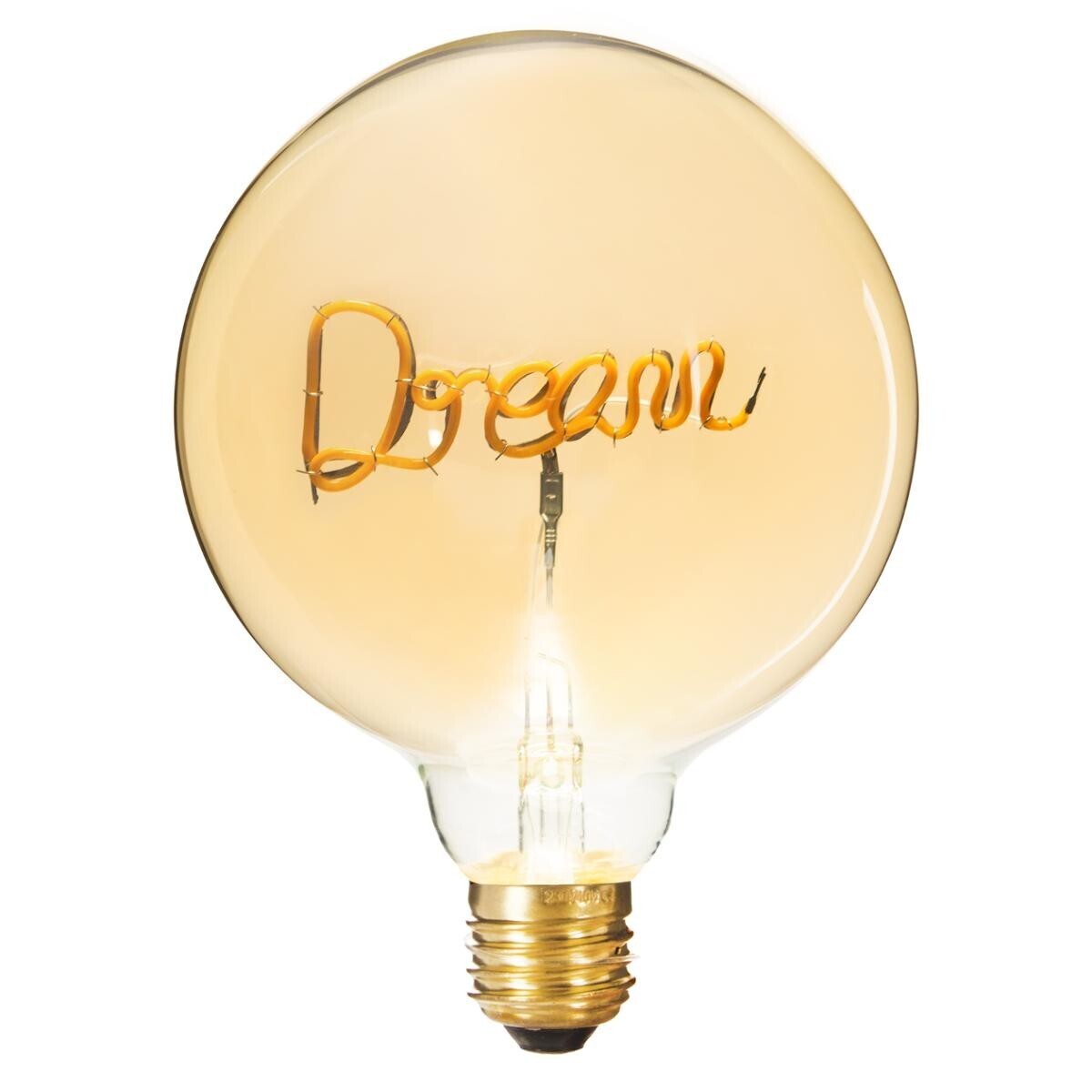 LED bulb "Dream" Amber Dream, D.13 cm, E27