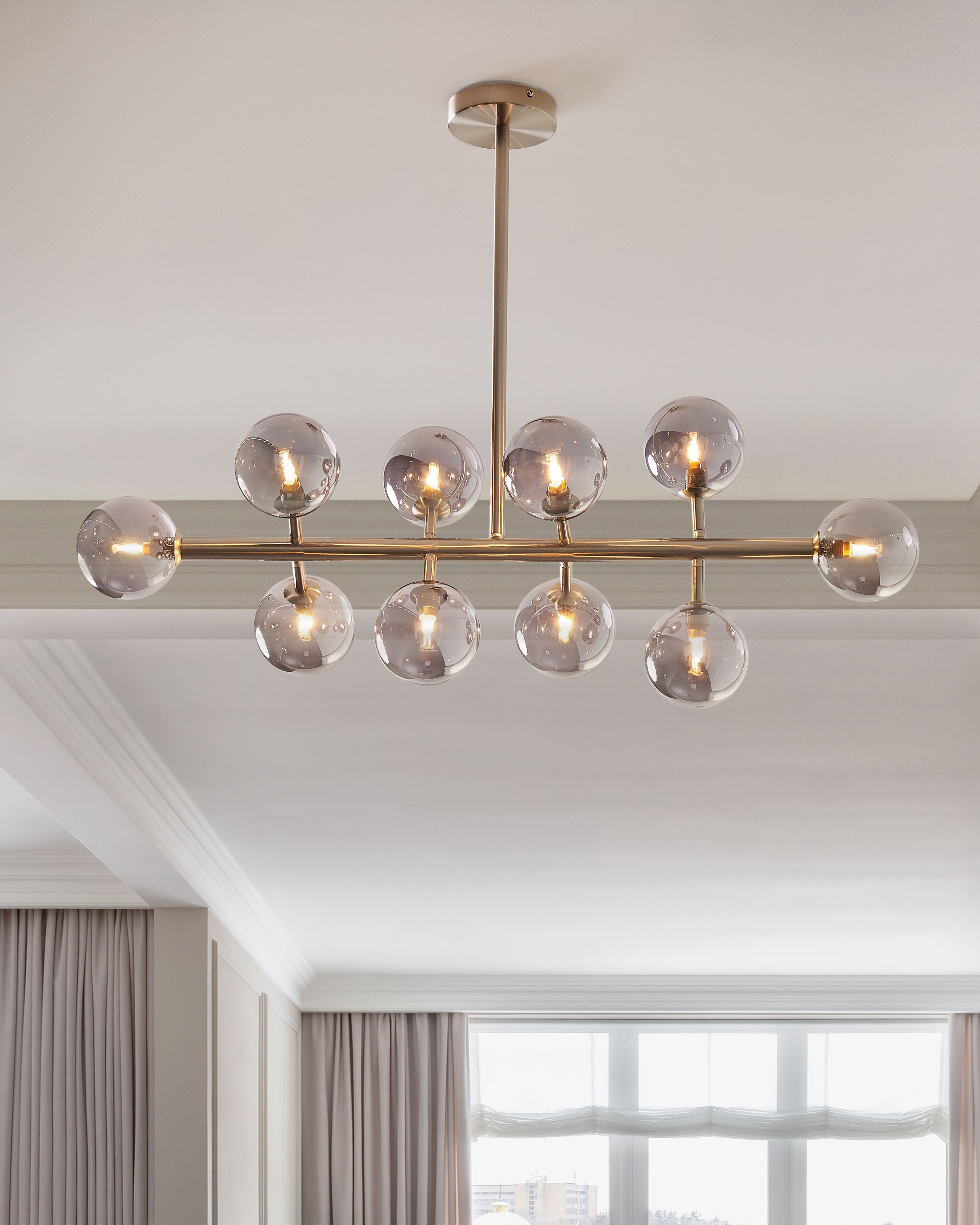 Pendant Lamp RAMIS Metal Silver