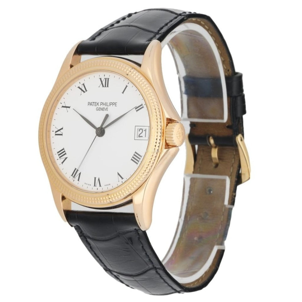 Patek Philippe Calatrava 5117R 18K Rose Gold Men's Watch Box & Papers(1:1 replica) - Elite Watch Atelier