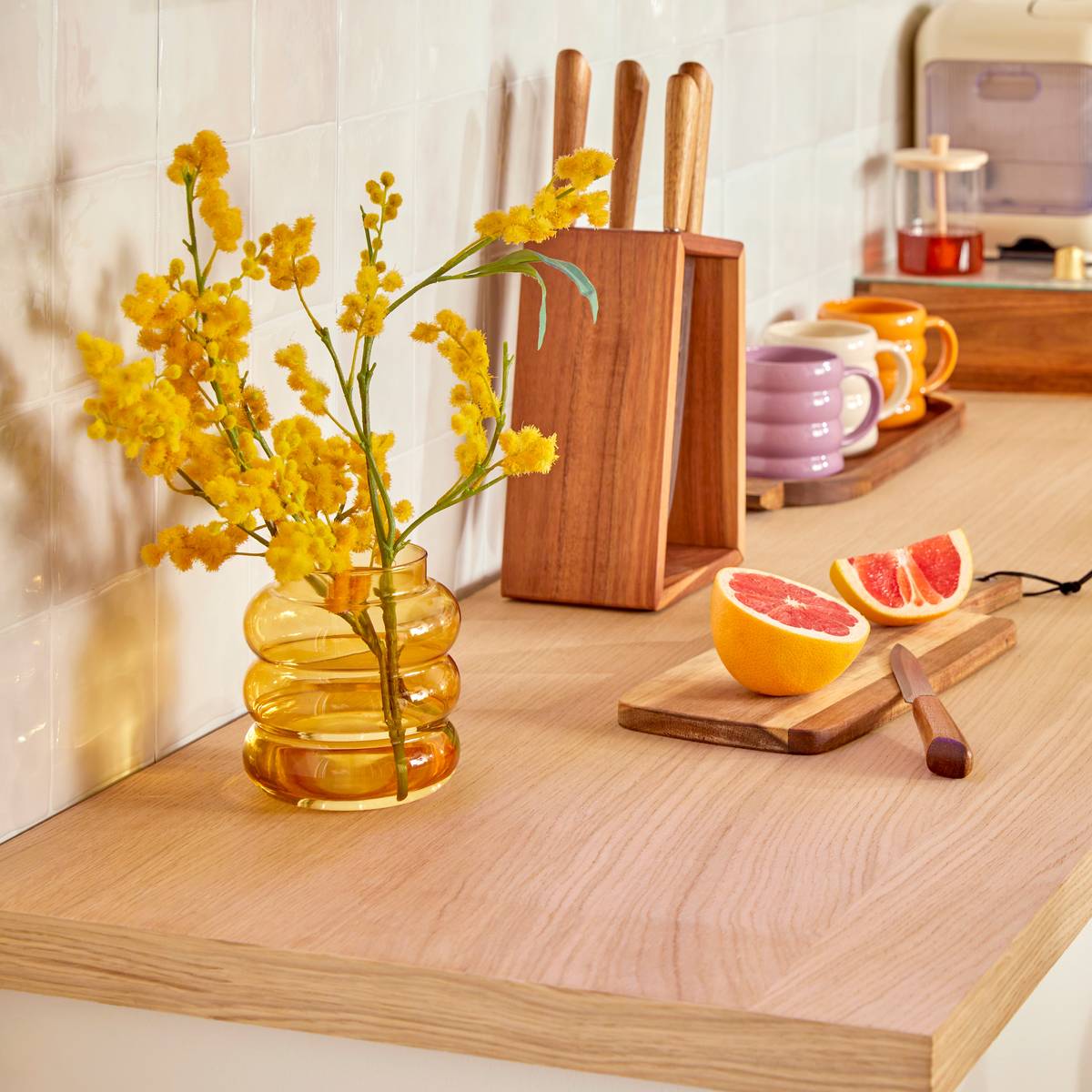 Vase "Umia" Various colors, H.13 cm