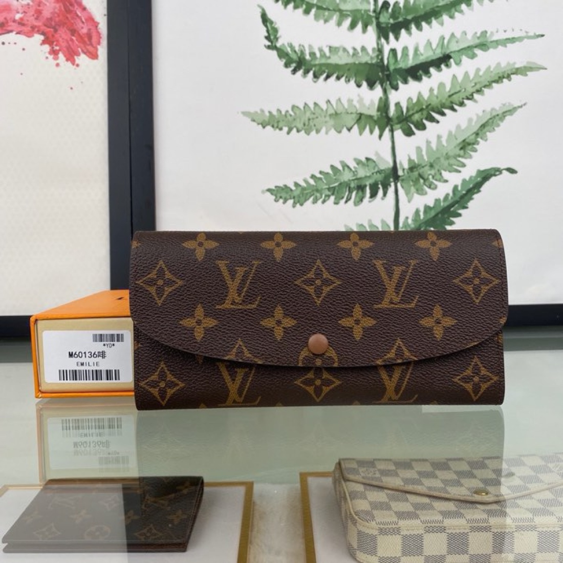 Louis Vuitton LV Emilie Snap On Wallet M614471:1High-quality replica