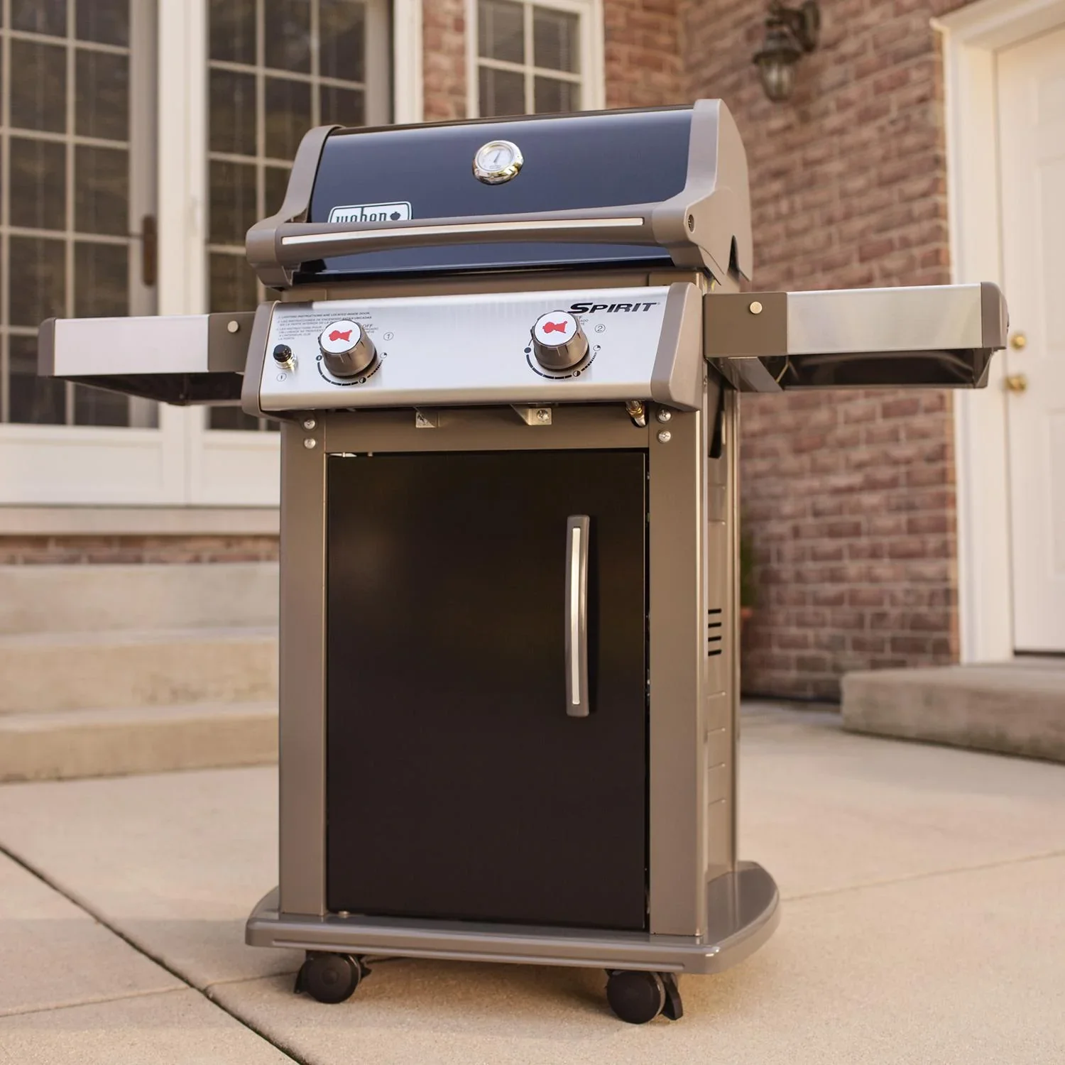 Weber 2 Burner Liquid Propane Grill, Black - Spirit E-210 - Image 9 Weber 2 Burner Liquid Propane Grill, Black - Spirit E-210 - Image 9