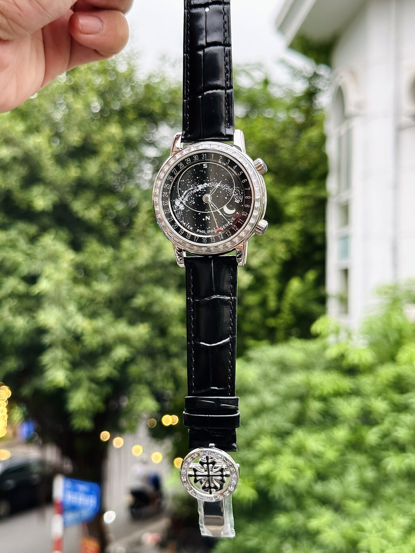Patek Philippe Grand Complications 6104P Replica 11 Watch Black Dial 44mm - Elite Watch Atelier