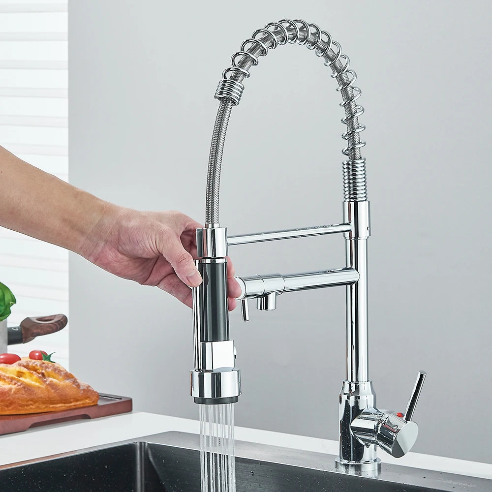 ModernFaucet | Enkelhendel met Dubbele Uitloop