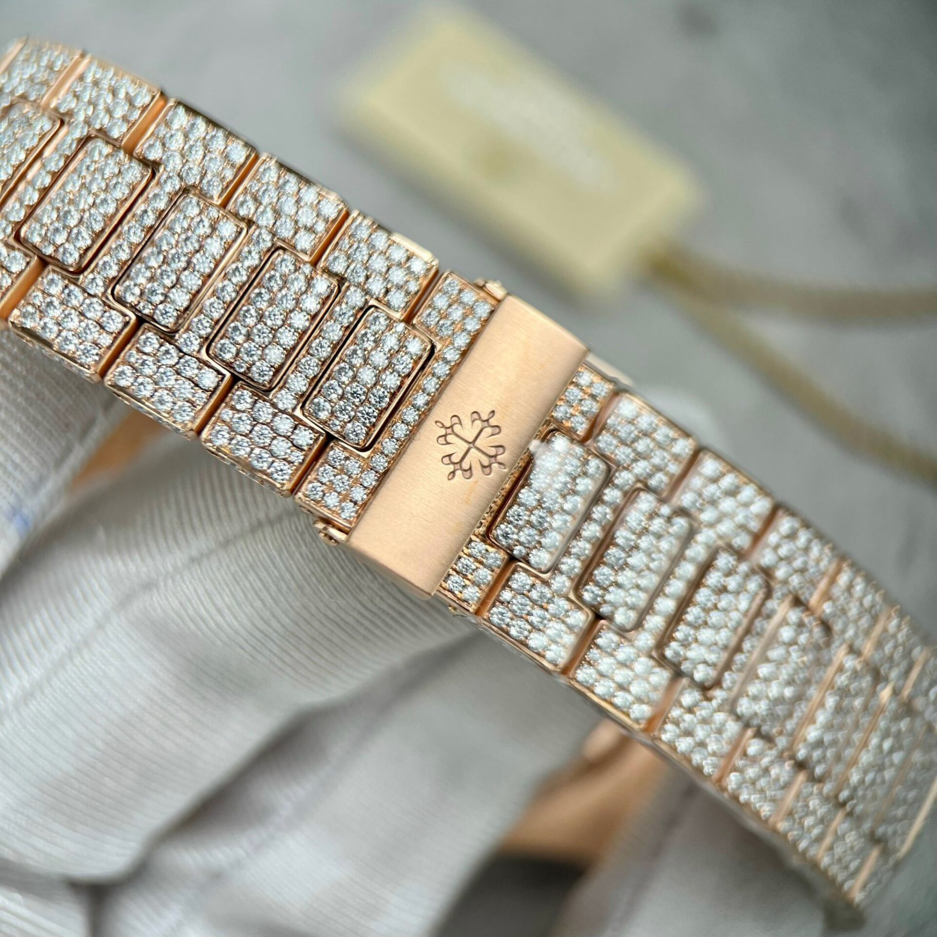 Patek Philippe 5711 Replica Watch With Moissanite Diamond Refined 3K 40mm - Top club