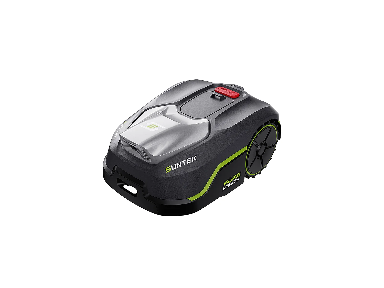 Robot tondeuse sans fil intelligent avec Vision IA jusqu'à 600m2 - SUNTEK Pure Vision 600