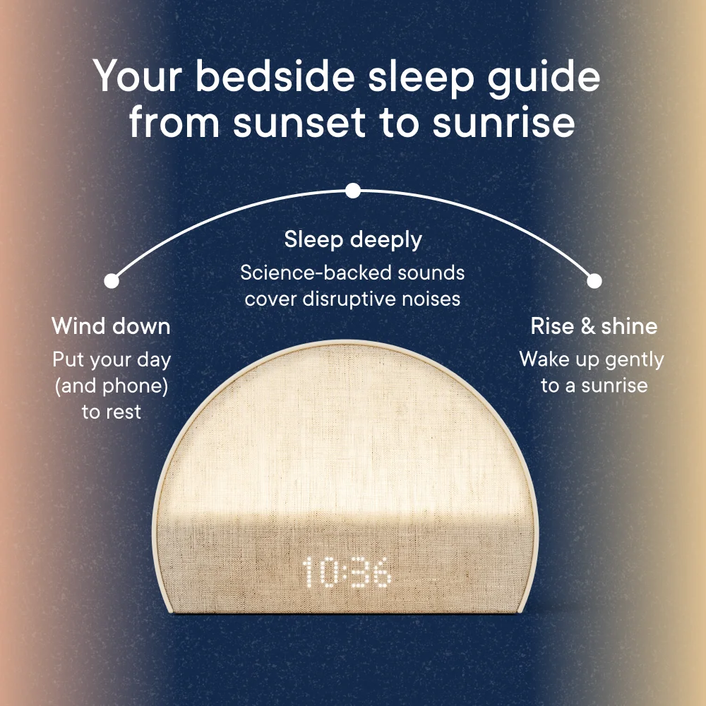 Hatch Restore 2 Sunrise Alarm Clock, Sound Machine, Smart Light (Putty) �?Your Bedside Sleep Guide, White Noise, Custom Sleep Routines, Dimmable Clock, Deep Sleep, Gentle Alarm, Wake Up Rested - Image 15