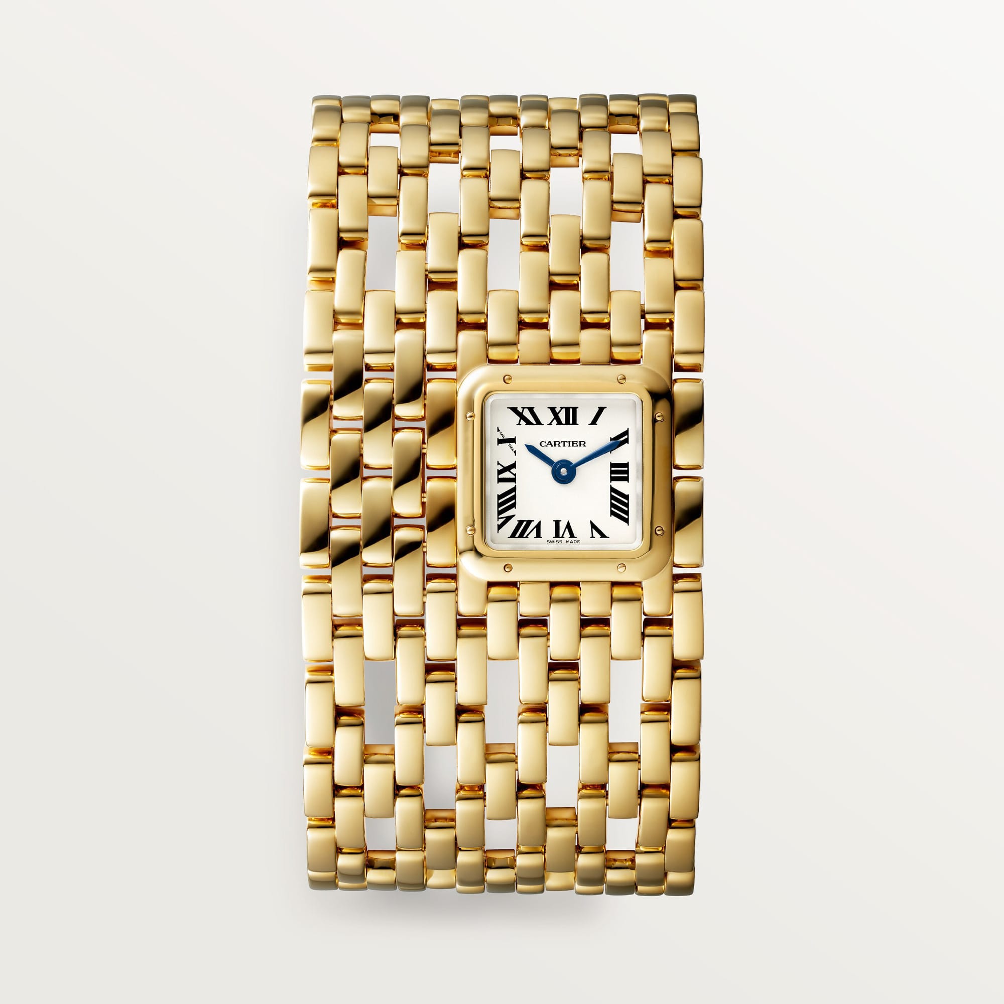 fake cartier watch Panthere de cuff watch quartz movement(1:1 replica) - Top club