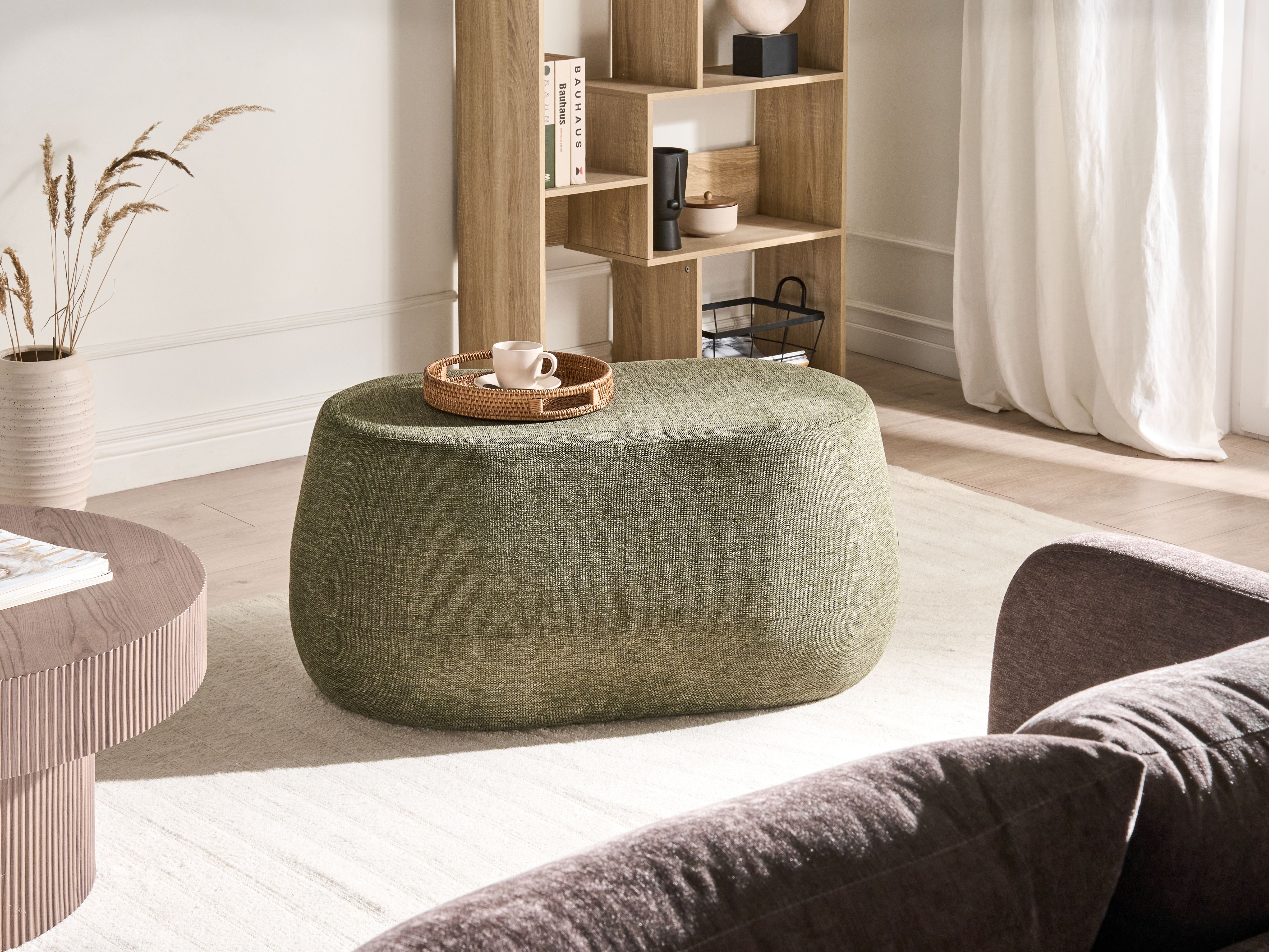 Upholstered Bench ASHTON Dark Green