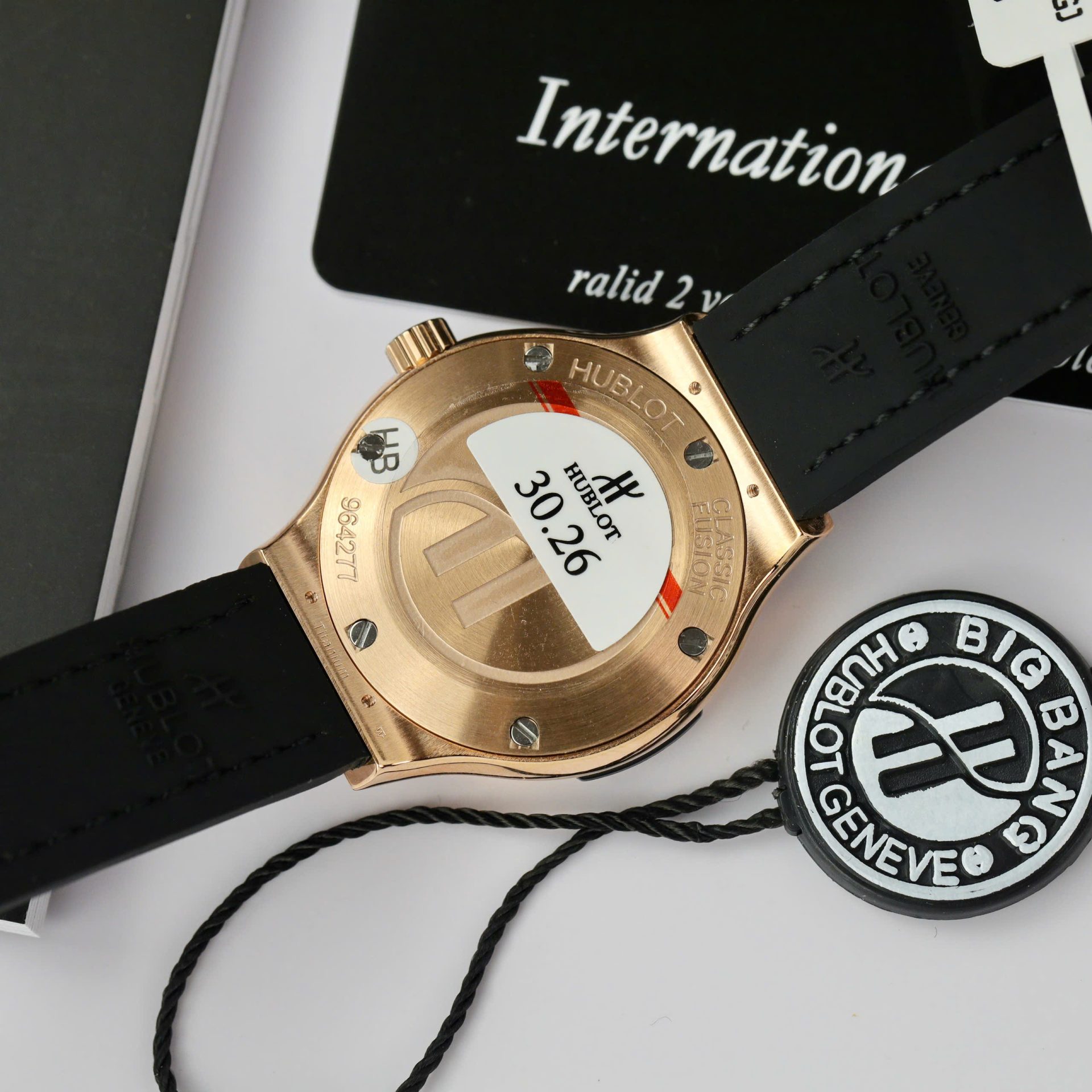 Hublot Classic Fusion King Gold Replica Watches Custom Moissanite Diamonds 33mm - Top club