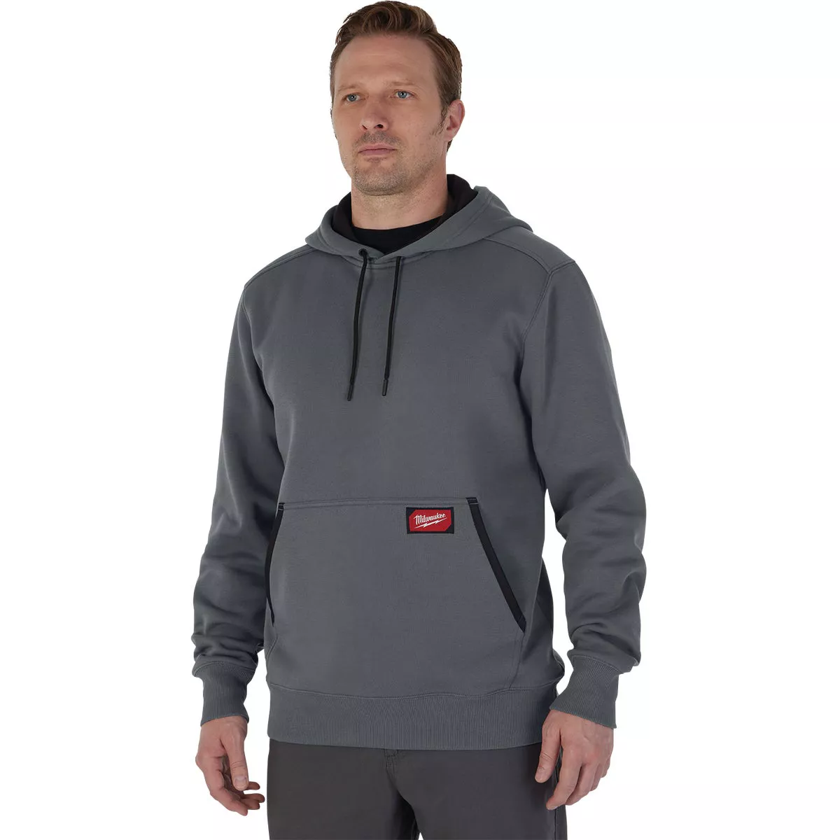 Milwaukee FREEFLEX 2XL Gray Midweight Pullover Hooded Sweatshirt