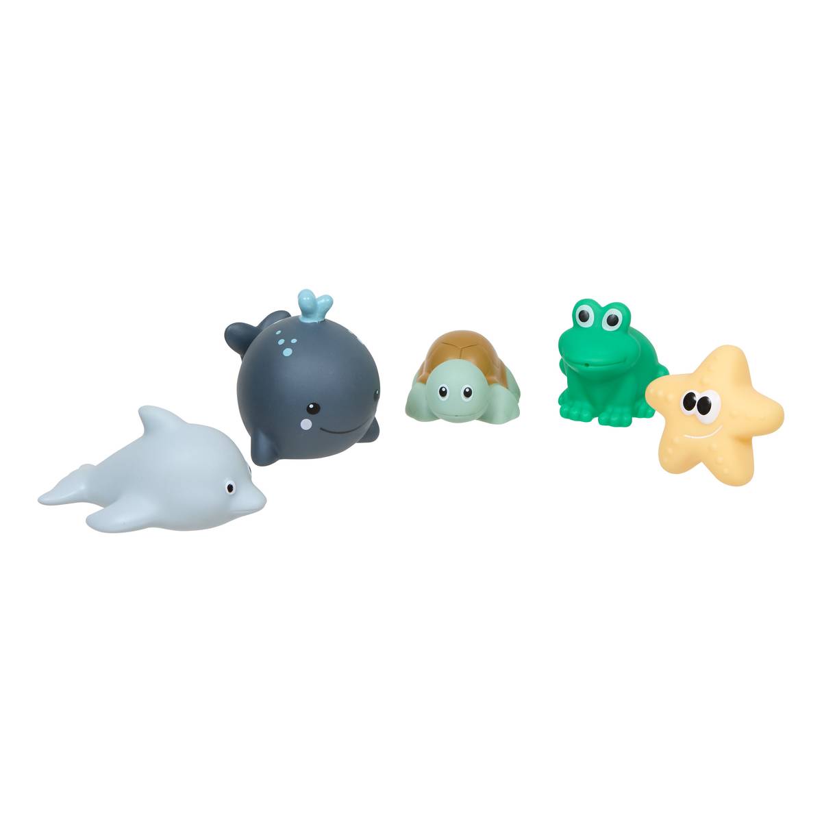 Set of 5 children's bath toys "Orta" 9.5x9.5 cm