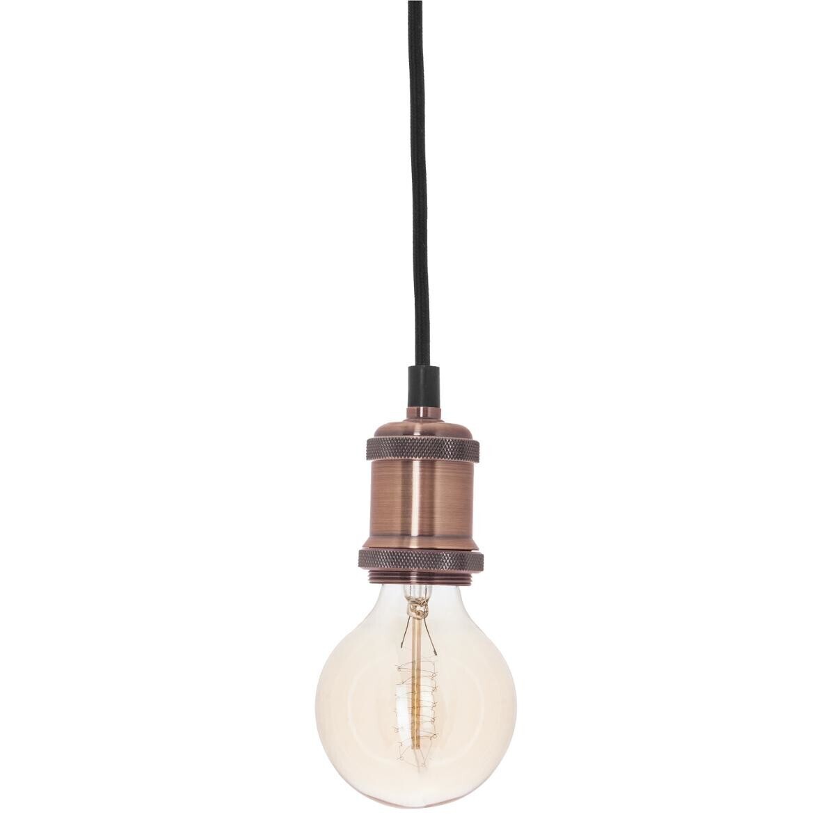Metal suspension lamp Copper, D.5 cm